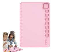 Alfombrilla artística de silicona - Hoja de pintura de silicona antiadherente resistente al calor 60x40 cm | Sin manchas Suministros de bricolaje Accesorios para resina, pintura, pintura, arcilla