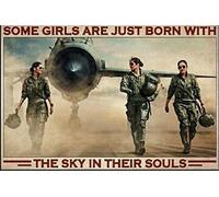 Alfombrilla Atrapar Suciedad Felpudo Entrada Casa Algunas Mujeres Simplemente Nacieron con El Cielo En Sus Almas. Lavable Alfombra Exterior para Cocina Puerta Baño 40X60Cm