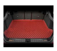 Alfombrilla Bandeja Maletero Alfombrilla 3D para Maletero Coche Revestimiento Carga Accesorios Interiores para VW para Teramont X/Atlas 2019-2025(Vino Rojo)