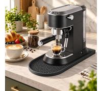 Alfombrilla Café Antideslizante, para De'Longhi Dedica Style | Alfombrilla de silicona antideslizante protege la encimera de café, agua, arañazos y residuos diarios