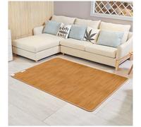 Alfombrilla calefactable, Alfombra calefactable de grafeno, Calentador de pies eléctrico, Temperatura Ajustable, Almohadilla térmica, Alfombra calefactable para Yoga,C,19 2/3 x23 5/8"