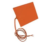 Alfombrilla calefactora de goma de silicona, 100x120mm 12V 12 W Panel calefactor de silicona placa calefactora eléctrica con temperatura constante máxima de 60 ℃ para tanques de instrumentos