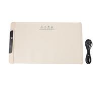 Alfombrilla Calentadora de Comida Eléctrica, Silicona Flexible, 65x38 cm, Temporizador Automático - Calentamiento Rápido y Uniforme, Plegable y Portátil para Hogar y Reuniones