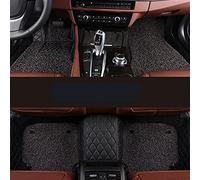 Alfombrilla Coche Alfombra Alfombrillas Personalizadas Doble Capa para 5 Asientos Coche para Volvo Xc90 S60 S80 C30 Xc60 V90 V60 XC-Classi S90 S40 V40(Black and Gray)