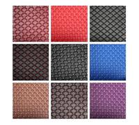 Alfombrilla Coche para Infiniti ESQ FX35 FX37 FX45 FX50 2009-2013 Alfombrillas De Cuero Personalizadas(Black Red,2014-2018)