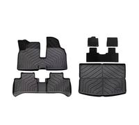 Alfombrilla Coche para LEAPMOTOR T03 LHD 2024 2025 Alfombrillas Maletero Revestimientos Todo Tipo Clima Almohadilla Resistente Respaldo(7PCS Full Set)