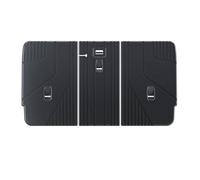 Alfombrilla Coche para Tesla para Modelo Y para Juniper 2021-2025 TPE Cubierta Trasera Asiento Trasero Maletero Protector Respaldo Accesorios Estera Protección(MY 2021-2024)
