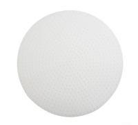 Alfombrilla comercial de silicona quemada para olla arrocera a prueba de agua, forro resistente al calor, base redonda para vaporera, calefacción uniforme, no para superficie de 18-40 cm (26 cm)