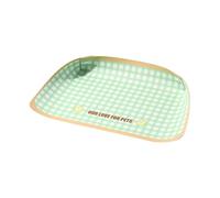 Alfombrilla Comida Gatos | Con Mantel Antideslizante De Botón A Presión | Esterillas De Comida Para Perros Y Gatos En Suelo,Para Gatito Cachorro Raza Pequeña Mediana Grande Interior Exterior Hogar Via