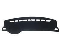 Alfombrilla Consola Parasol Para Skoda Para Octavia Para A7 MK3 5E (2015, 2016, 2017, 2018, 2019 Y 2020) Parasol Tablero Almohadilla Protección(Black border LHD)