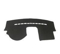 Alfombrilla Cubierta Accesorios Coche Cubierta Tablero Para VW Para Polo MK4 2002 2003 2004 2005 2006 2007 2008 9N3 9N Tablero Protector Solar Alfombra Anti-UV(izquierda,Negro)