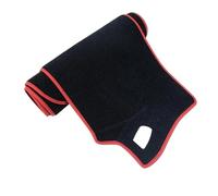 Alfombrilla Cubierta Cubierta Protectora Salpicadero Almohadilla Protectora Para VW Para Polo MK5 6R 6C 2009-2015 2016 2017 Accesorios Tablero Protector Solar Alfombra Anti-UV(izquierda,Rojo)