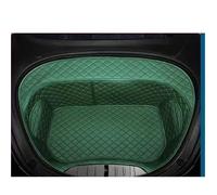 Alfombrilla Cuero Maletero Coche para Tesla para Model 3 2023-2024 Bandeja Delantera Trasera Alfombrillas Franela(Style 3)
