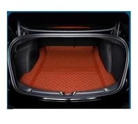 Alfombrilla Cuero Maletero Coche para Tesla para Model 3 2023-2024 Bandeja Delantera Trasera Alfombrillas Franela(Style 11)