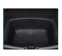 Alfombrilla Cuero Maletero Coche para Tesla para Model 3 2023-2024 Bandeja Delantera Trasera Alfombrillas Franela(Style 5)