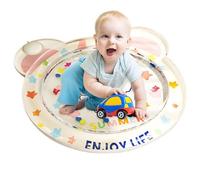 Alfombrilla de Agua para Bebés | Cojín Inflable Divertido y Fresco para Jugar | Centro De Actividades Interactivas con Alfombrilla Sensorial para Guardería Y Habitación Infantil