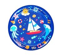 Alfombrilla de Agua para Gatos - Alfombrilla Antideslizante para Fuente de Agua de Mascotas,Alfombra Rociadora para Mascotas de Gimnasio, Exterior, Interior, Piscina, Parque Infantil y Jardín