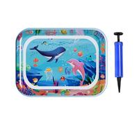 Alfombrilla de agua para gatos, cama de agua para mascotas, almohadilla de refrigeración impermeable resistente a las manchas para animales pequeños, proporciona comodidad y relajación en el trineo