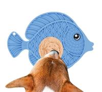 Alfombrilla de alimentación lenta para gatos, Alfombrilla de comida para perros Alimentador lento | Alfombrillas para lamer con forma de para perros,Juguetes seguros para perros con ventosa