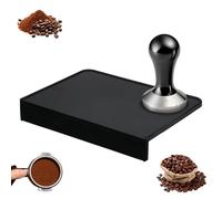 Alfombrilla de apisonado, alfombrilla de silicona para tamper 20,5x15cm Alfombrilla de barista para la preparación de café Máquinas de café espresso para baristas Aficionados al café en casa Práctica