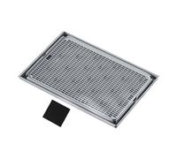 Alfombrilla de arena para gatos, almohadilla impermeable para piso, escudo antideslizante, suministros lavables a prueba de orina para mascotas, inodoro, viajes, patio, interior, baño, jaula