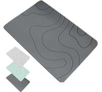 Alfombrilla de baño, Alfombrilla de baño, Piedra de diatomita, absorción de Agua, Piedra de diatomita de Secado rápido, Control avanzado de la Humedad, Mantenimiento sin Esfuerzo
