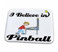 Alfombrilla De Baño Creo En El Pinball. Creo En Los Diseños. Alfombra para Ducha Microfibra Absorbente Alfombra Interior, para Terraza, Cocina, Interior O Exterior, 40x60cm