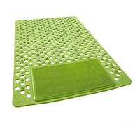 Alfombrilla de baño de espuma viscoelástica antideslizante absorbente con diseño de masaje para baño, suelo, inodoro, alfombra de pie suave de secado rápido, 70 x 40 cm