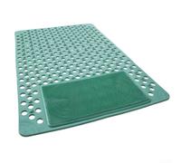 Alfombrilla de baño de espuma viscoelástica antideslizante y absorbente con diseño de masaje para baño, suelo, inodoro, tapete suave de secado rápido, 70 x 40 cm