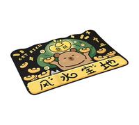 Alfombrilla de baño de secado rápido - Alfombrilla absorbente con diseño de Capibara acogedora y divertida - Alfombra de ducha para cocina exterior Hotel Spa Niños Ancianos Entrada de invitados