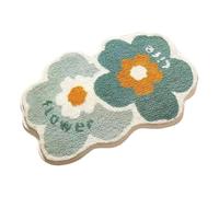 Alfombrilla de baño de secado rápido - Scrubber del pie no resbala | Alfombra de musgo lavable para ducha | Alfombra lavable de secado rápido | Elegante almohadilla suave no deslizante