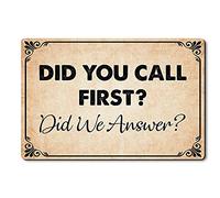 Alfombrilla De Baño Did You Call First Alfombra Entrada Absorbente Estera De Entrada Antideslizante Felpudo para Cocina Pasillo Dormitorio 40X60 CM