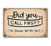 Alfombrilla De Baño Did You Call First Alfombra Entrada Absorbente Estera De Entrada Antideslizante Doormats para Cocina 40X60 CM