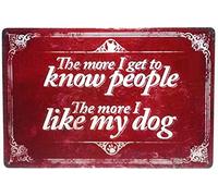 Alfombrilla De Baño Duradero Alfombra Ducha Cuanto Más Conozco A La Gente, Más Me Parezco A Mi Perro. Resistente Alfombra De Baño para Pasillo Interior Baño 40X60Cm