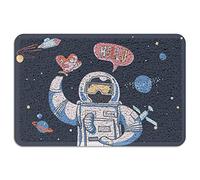 Alfombrilla De Baño Hello Space Estera De Entrada Absorbente Felpudo Exterior Impermeable Doormats por Cocina Pasillo Puerta Exterior 40X60 CM