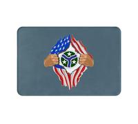 Alfombrilla De Baño La Sangre Que Corre por Mis Venas. Alfombra Baño Antideslizante Absorbente Alfombra Limpia, para Bañera, Terraza, Salon, 40x60cm