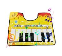 Alfombrilla de baño musical | Alfombrillas de inodoro de suelo | Inodoro decorativo para alfombrilla de piano | Alfombrilla de baño temática de piano | Divertida alfombrilla de inodoro para niños