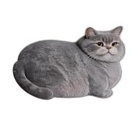 Alfombrilla de baño para gatos | Decoración suelo de secado rápido - para baño con alfombra de gato | Para interiores de casa, entrada, puerta, ducha, cocina, dormitorio, salón, pasillo, apartamento