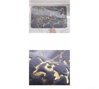 Alfombrilla de baño, suave y absorbente con diseño de conejo de lámina dorada, antideslizante, lavable, para puerta (B)