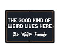 Alfombrilla De Baño The Good Kind of Weird Lives Here Felpudo Antideslizante Doormats Atrapar Suciedad Estera De Entrada para Puerta Exterior Entrada Casa Cocina 40X60 CM