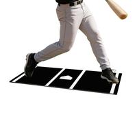 Alfombrilla de boxeo de béisbol antideslizante Softbol Césped sintético 134,6 x 30 x 05 cm, para entrenamiento de swing de golf, practice, jardín, interior, exté