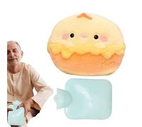 Alfombrilla de calefacción para agua, bolsas de agua caliente, bolsa de agua caliente de peluche con forma de dibujos animados - Manguito portátil de 500 ml Paquete de agua caliente a prueba de fugas