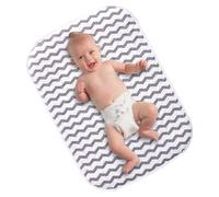 Alfombrilla de cambio portátil, cambiador compacto, cuna, cuna y colchoneta | Alfombrilla para cambiar | Para cajonera hospital guardería coche casa niños padres