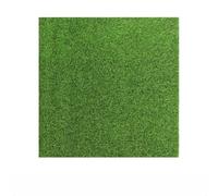 Alfombrilla de césped artificial para decoración de suelo y paisaje del hogar, imitación realista, césped de musgo, 50 x 100 cm, alfombra verde falsa, no tejida para placa (50 x 50 cm)