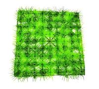 Alfombrilla de césped de 25 x 25 cm, musgo falso, decoración de paisaje, acuario
