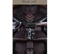 Alfombrilla De Coche Personalizada para Mercedes W211 Clase E 2003-2008 Bolsillo para Teléfono Alfombrilla Alfombrillas(Negro)