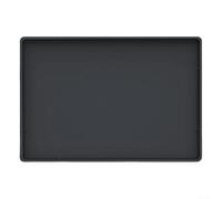 Alfombrilla de cocina de silicona para máquinas de espresso que proporciona resistencia al calor y estabilidad antideslizante para evitar resbalones y arañazos (negro)