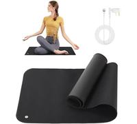 Alfombrilla de conexión a tierra con cable del Reino Unido - 30 x 100 cm, alfombrilla de pozo de tierra, alfombrilla de ratón de tierra, alfombrilla de tierra para mejorar el sueño, reducir la