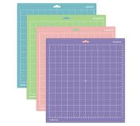 Alfombrilla de corte de 12 x 12 pulgadas para máquinas Cricut Maker y | Ligero/estándar/agarre/FabricGrip corta todos los elementos esenciales, desde papel delicado hasta materiales especiales más