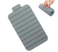 Alfombrilla de corte de silicona, tabla de cortar plegable, alfombrilla de corte reutilizable, accesorio de camping, herramienta para preparar alimentos para picnics al aire libre, cocina de